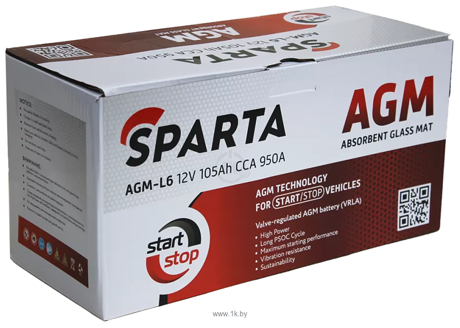 Фотографии Sparta AGM-L6 12V (105Ah)