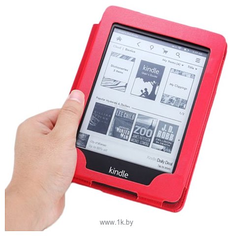 Фотографии MoKo Amazon Kindle Paperwhite Cover Case Red
