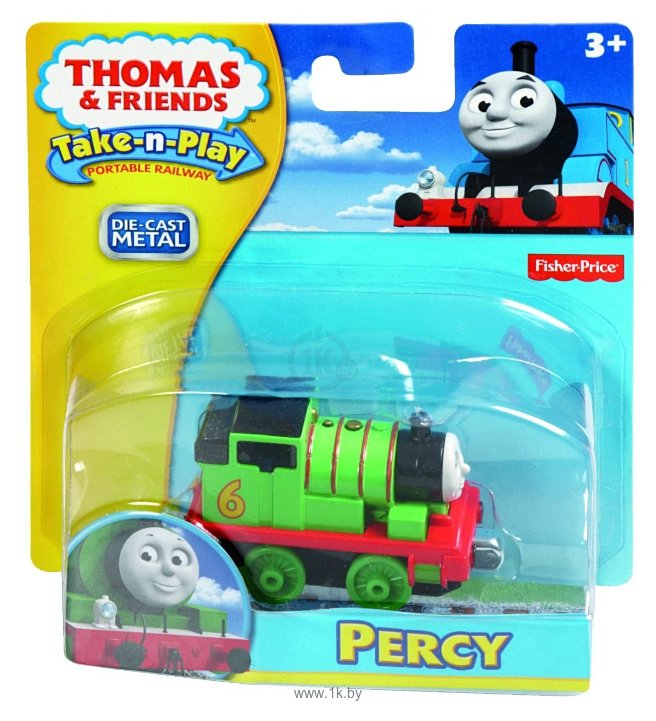 Фотографии Thomas & Friends Локомотив Перси серия Take-n-Play R8848