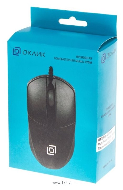 Фотографии Oklick 275M black USB