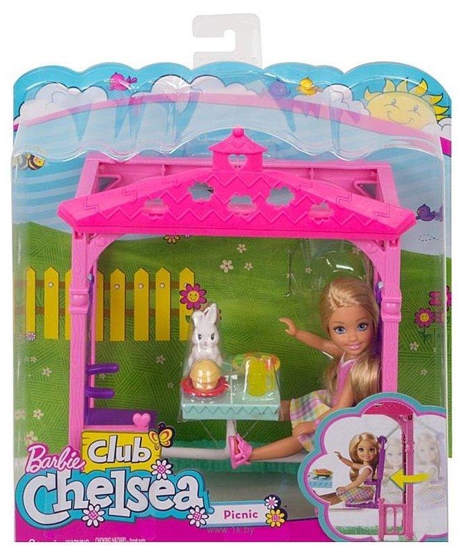Фотографии Barbie Club Chelsea Doll and Pet Picnic FDB34