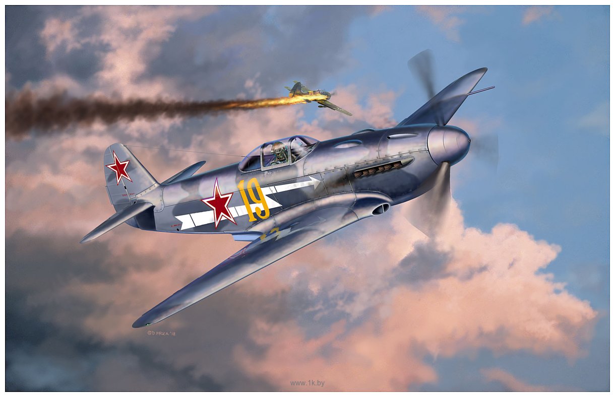 Фотографии Revell 03894 Советский одномоторный истребитель Yakovlev Yak-3