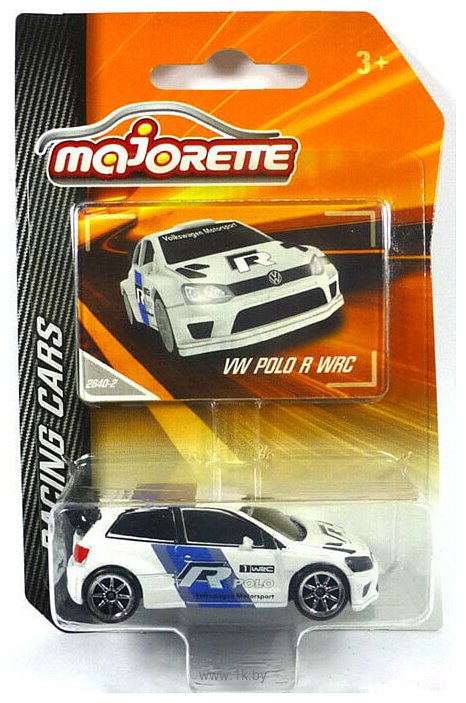 Фотографии Majorette Racing Cars 212084009 Volkswagen Polo R (белый)