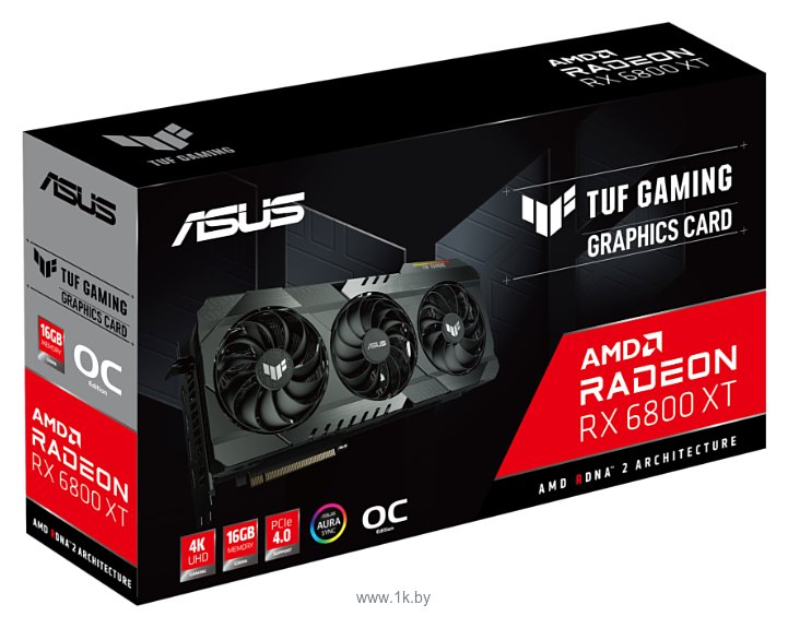 Фотографии ASUS TUF GAMING Radeon RX 6800 XT 16GB