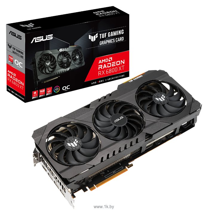 Фотографии ASUS TUF GAMING Radeon RX 6800 XT 16GB