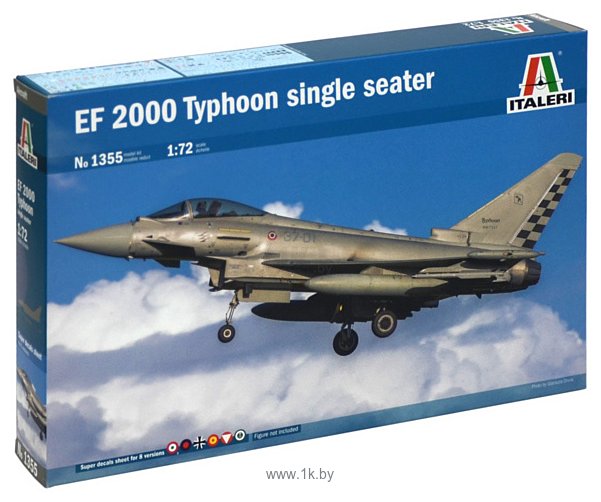 Фотографии Italeri 1355 EF 2000 Typhoon Single Seater