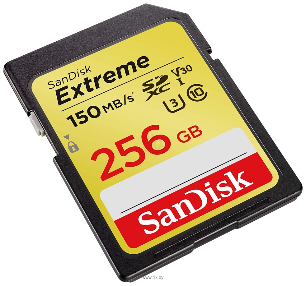 Фотографии SanDisk Extreme SDXC Class 10 UHS Class 3 V30 150MB/s 256GB