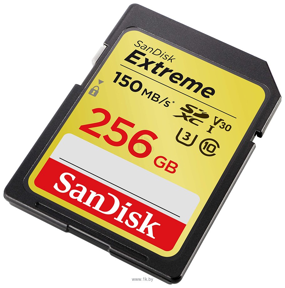 Фотографии SanDisk Extreme SDXC Class 10 UHS Class 3 V30 150MB/s 256GB