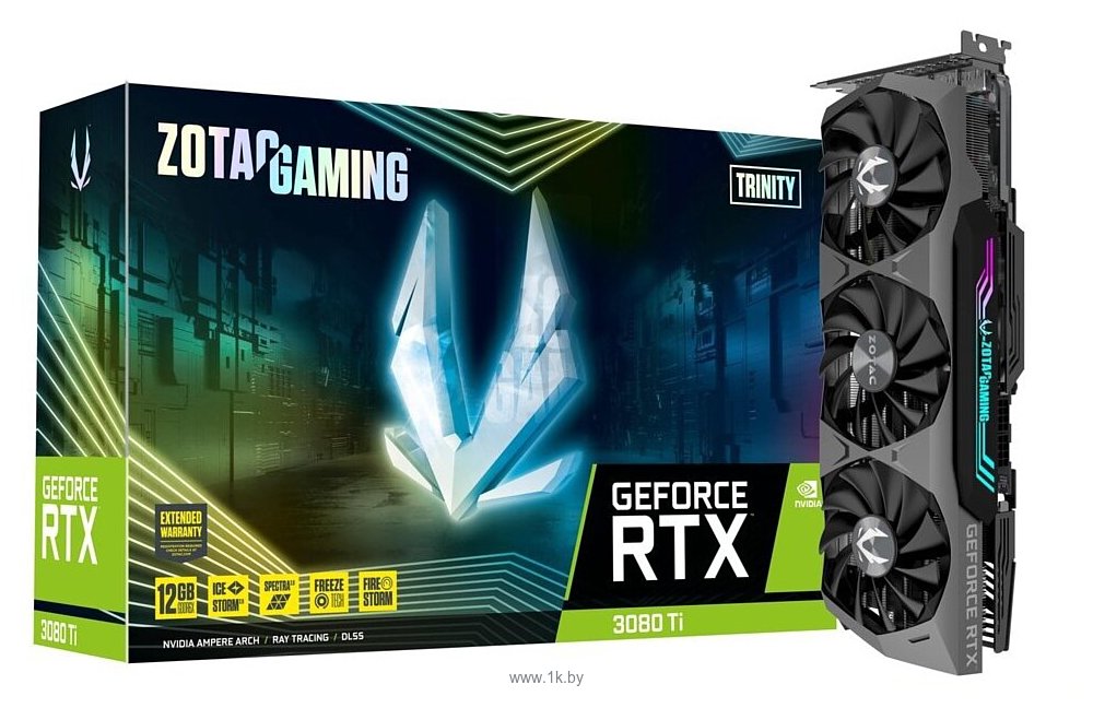 Фотографии ZOTAC GAMING GeForce RTX 3080 Ti Trinity (ZT-A30810D-10P)