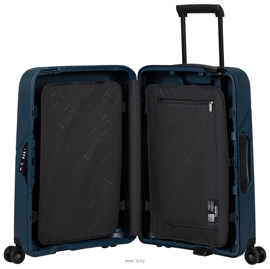 Фотографии Samsonite Magnum Eco Midnight Blue 55 см (4 колеса)