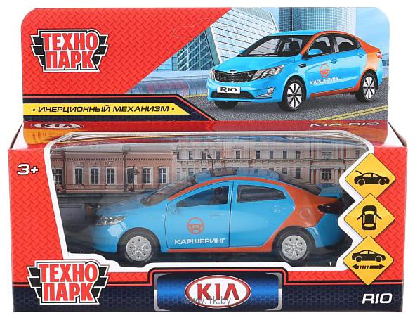 Фотографии Технопарк Kia Rio Каршеринг RIO-12DEL-BU