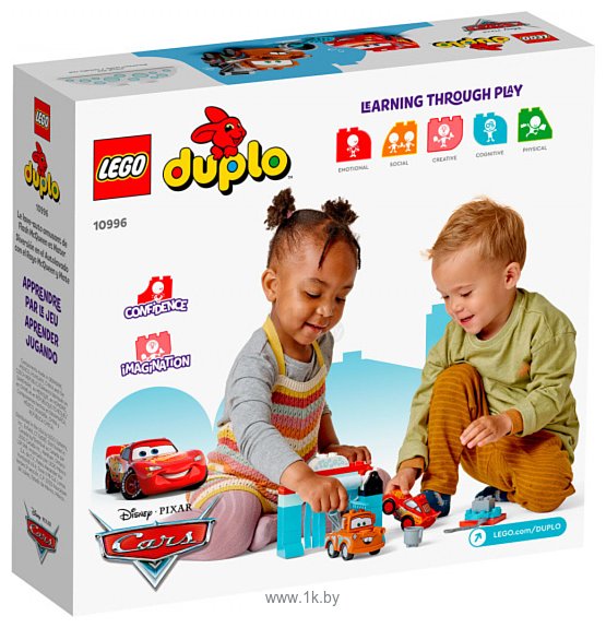 Фотографии LEGO Duplo 10996 Молния МакКуин и Мэтр: веселье на автомойке