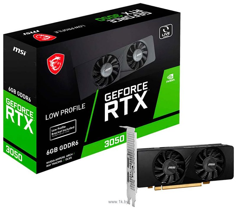 Фотографии MSI GeForce RTX 3050 LP 6G