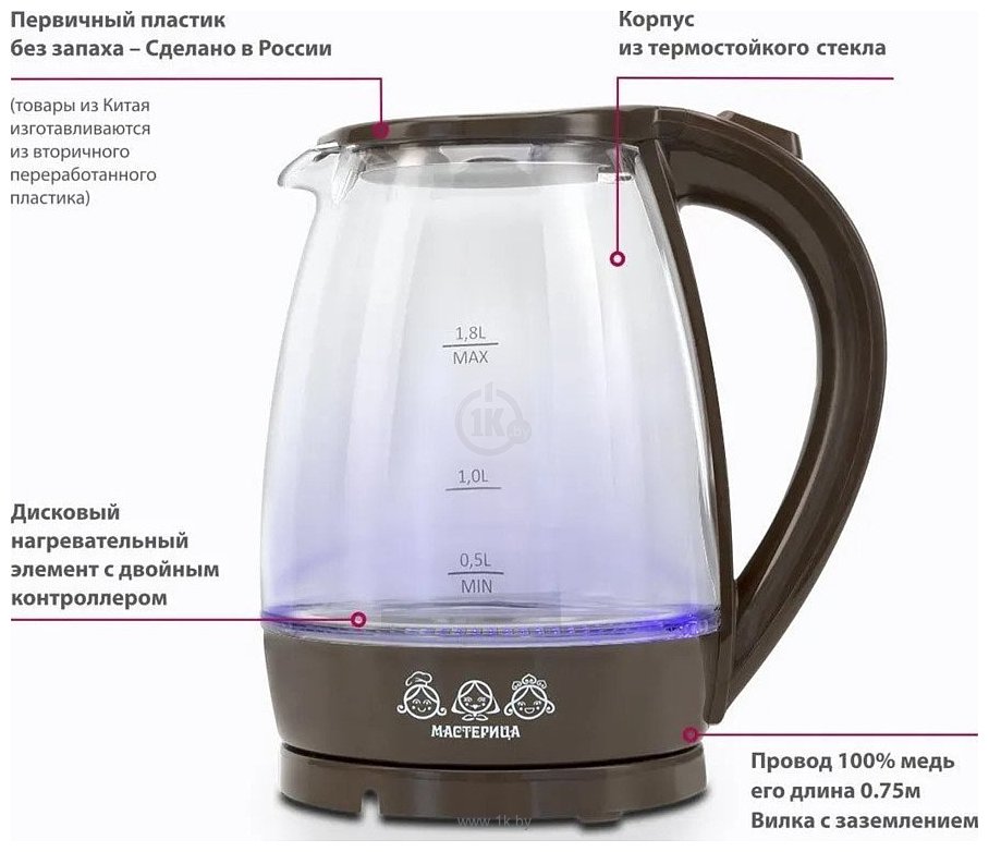 Фотографии Мастерица EK-1801G (шоколад)