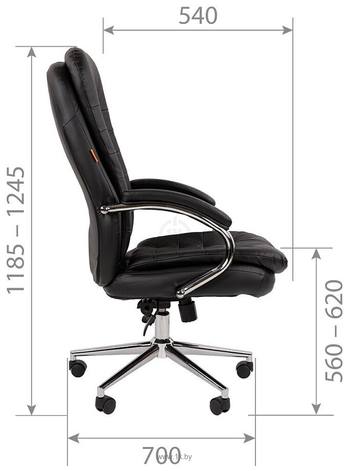 Фотографии CHAIRMAN 795 Эко (экокожа черный)