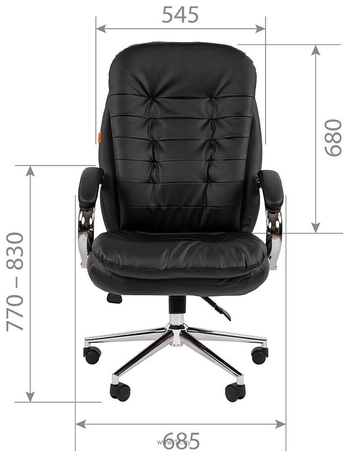 Фотографии CHAIRMAN 795 Эко (экокожа черный)