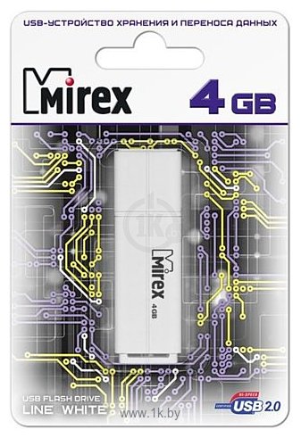 Фотографии Mirex Color Blade Line 4GB (13600-FMULWH04)