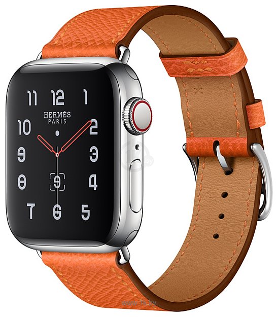 Фотографии Apple Watch Hermes Series 5 40mm GPS + Cellular Stainless Steel Case with Single Tour