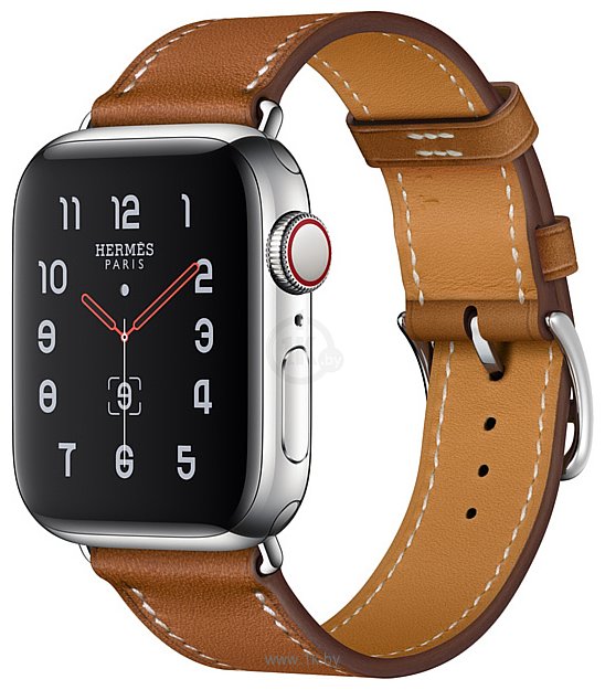 Фотографии Apple Watch Hermes Series 5 40mm GPS + Cellular Stainless Steel Case with Single Tour