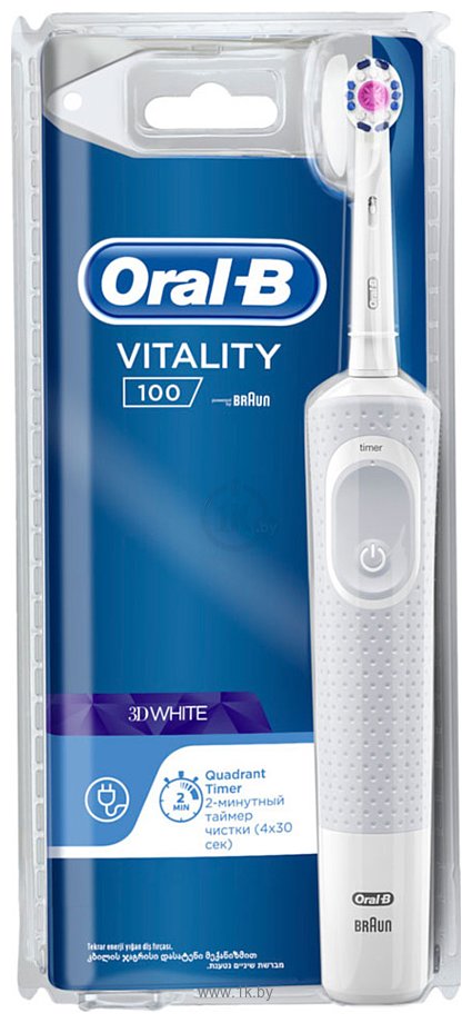 Фотографии Oral-B Vitality 100 3D White D100.413.1