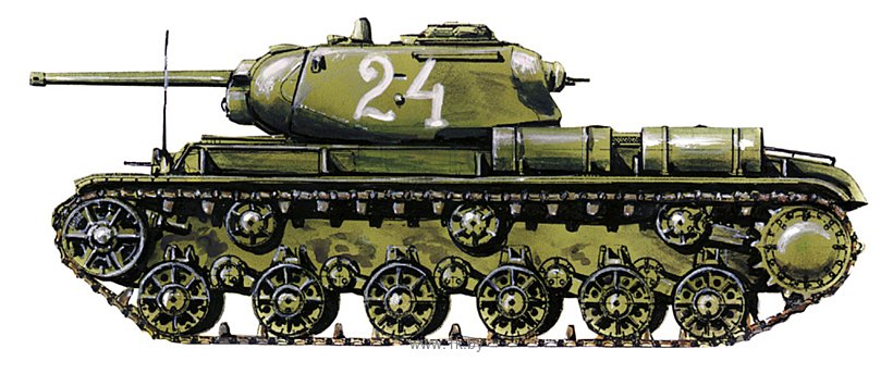 Фотографии ARK models AK 35023 Советский скоростной тяжёлый танк КВ-1С