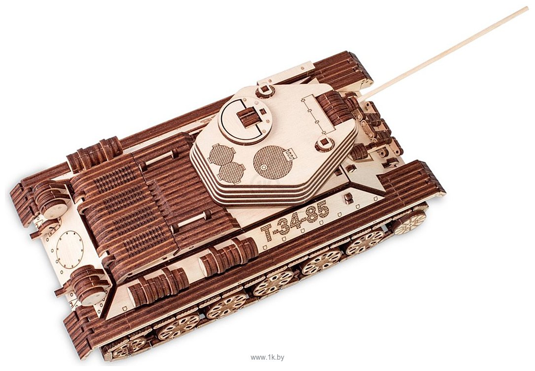Фотографии Eco-Wood-Art Танк T-34-85