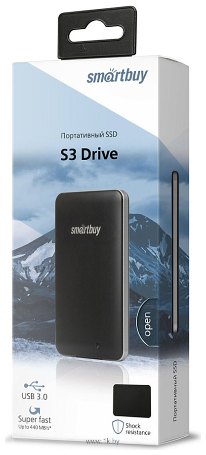 Фотографии Smart Buy S3 SB512GB-S3BS-18SU30 512GB (черный/серебристый)