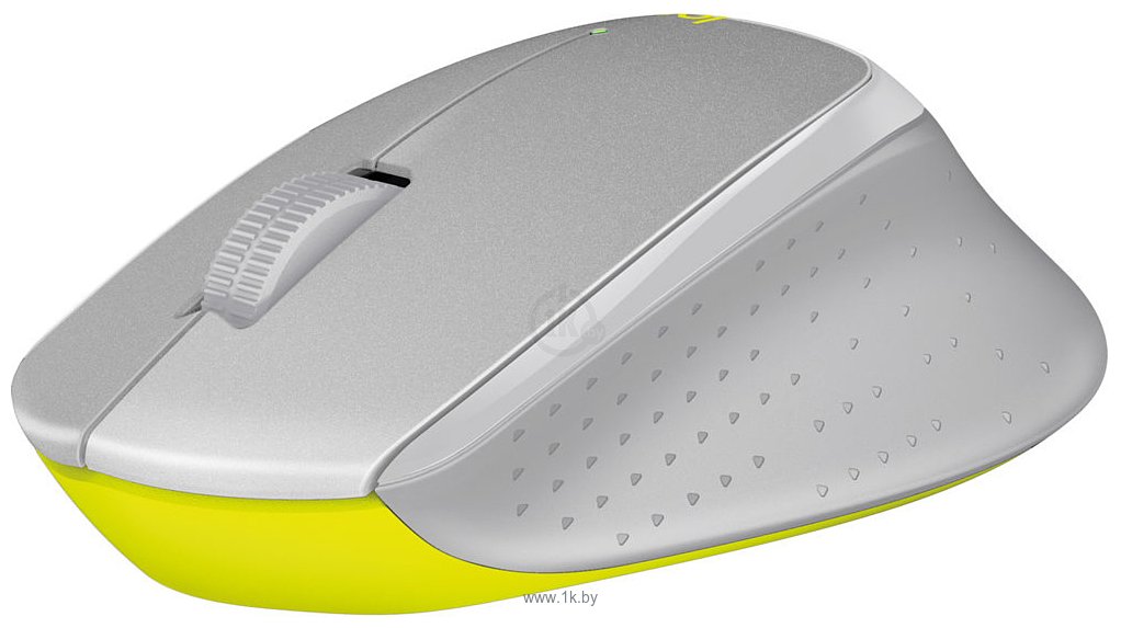 Фотографии Logitech M330 Silent Plus gray/yellow