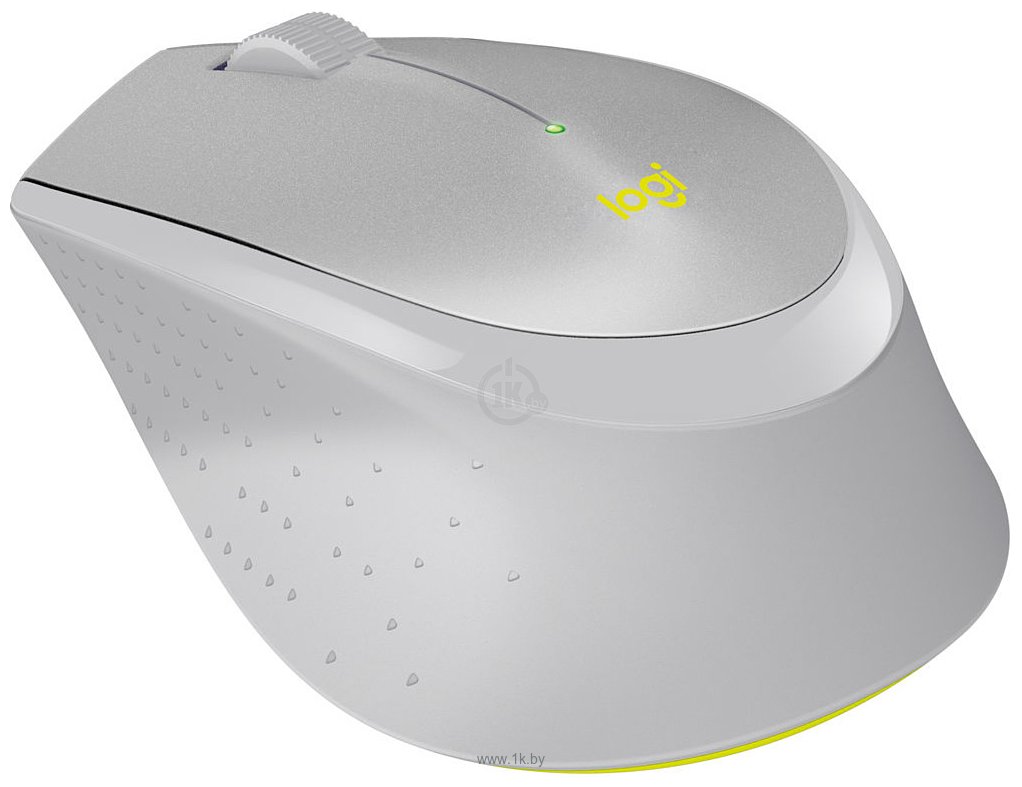 Фотографии Logitech M330 Silent Plus gray/yellow