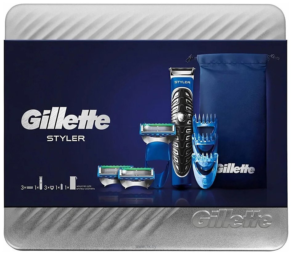 Фотографии Gillette Styler Fusion ProGlide (без подставки, металлическая коробка)