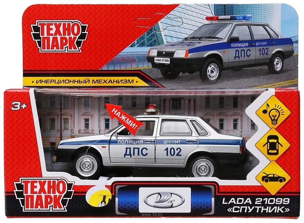 Фотографии Технопарк Lada-21099 Спутник Полиция 21099-12SLPOL-SR