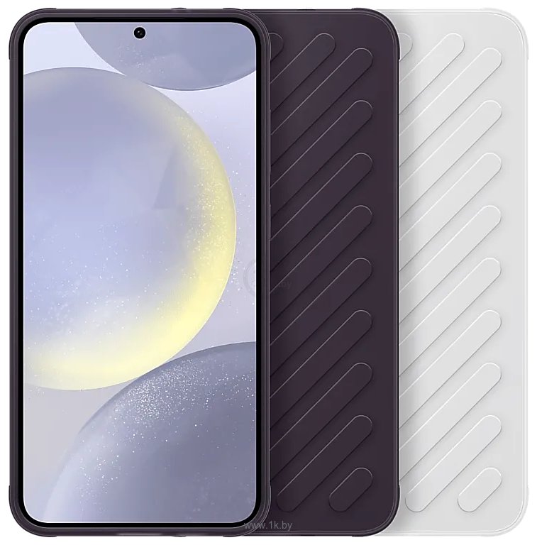 Фотографии Samsung Shield Case S24+ (светло-серый)