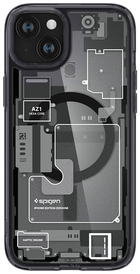 Фотографии Spigen Ultra Hybrid Zero One (MagFit) для iPhone 15 ACS06806 (разноцветный)