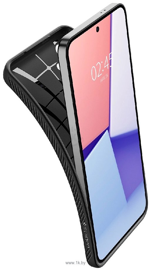 Фотографии Spigen Liquid Air для Galaxy S24 ACS07347 (черный)