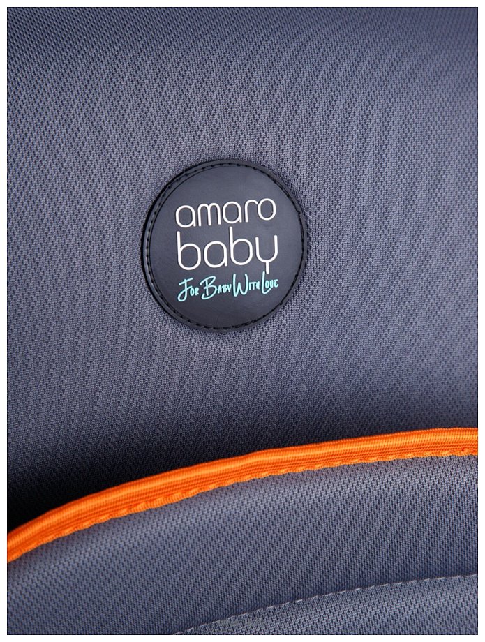 Фотографии Amarobaby Safety (серый/оранжевый)