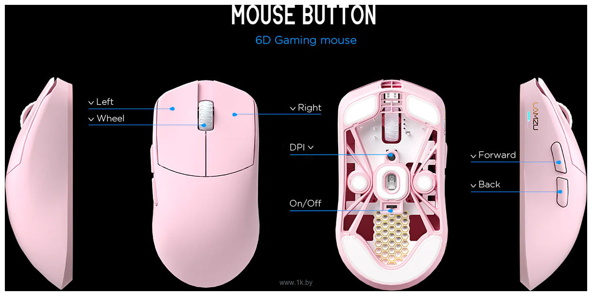 Фотографии Lamzu Maya X black/violet