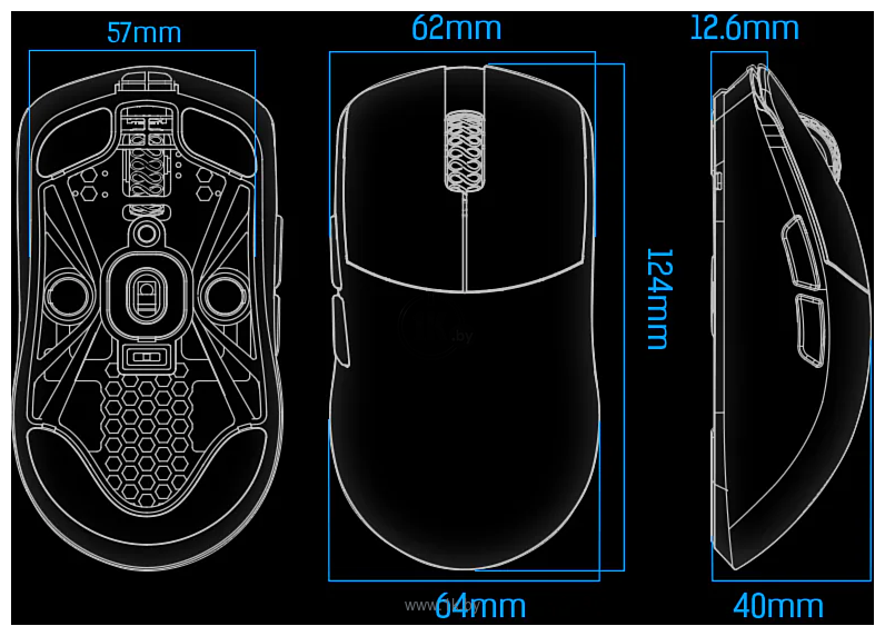 Фотографии Lamzu Maya X black/violet