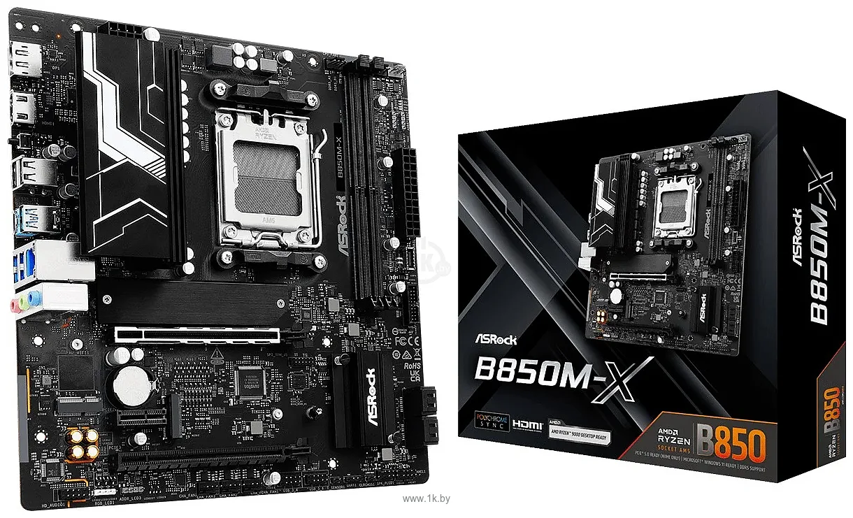 Фотографии ASRock B850M-X Фотографии ASRock B850M-X