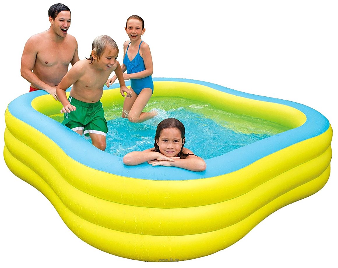 Фотографии Intex Swim Center 229х56 (желтый) (57495)