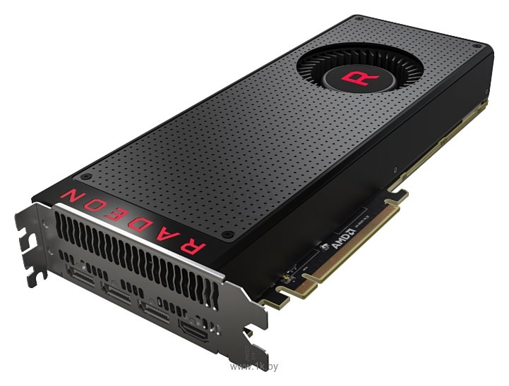 Фотографии XFX Radeon RX Vega 64 1247Mhz PCI-E 3.0 8192Mb 1890Mhz 2048 bit HDMI HDCP Black Fan