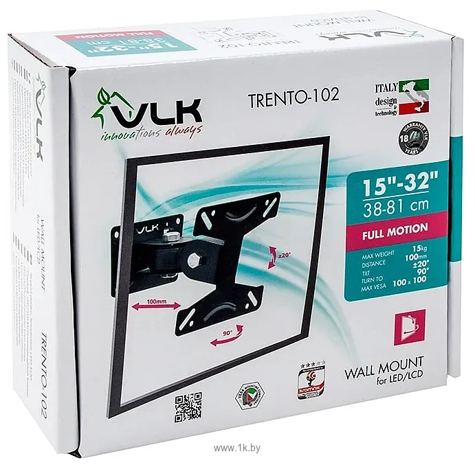 Фотографии VLK TRENTO-102 (черный)