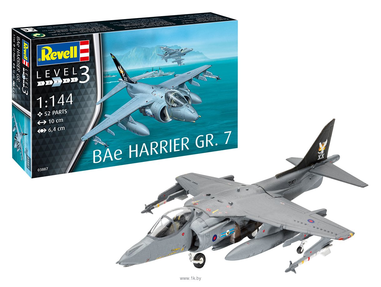 Фотографии Revell 03887 Штурмовик Bae Harrier GR.7