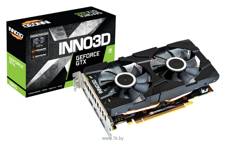 Фотографии INNO3D GeForce GTX 1660 TWIN X2 (N16602-06D5-1510VA15)