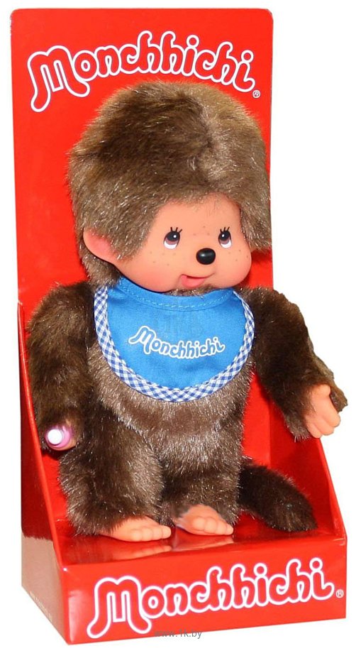 Фотографии Monchhichi Мальчик в синем слюнявчике 255040