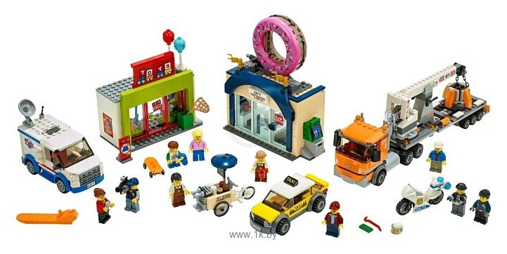 Фотографии LEGO City 60233 Открытие магазина по продаже пончиков