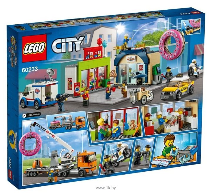 Фотографии LEGO City 60233 Открытие магазина по продаже пончиков
