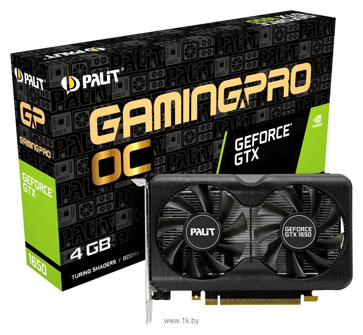Фотографии Palit GeForce GTX 1650 GP OC 4GB (NE61650S1BG1-166A)