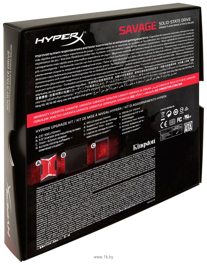 Фотографии HyperX Savage 480GB SHSS37A/480G