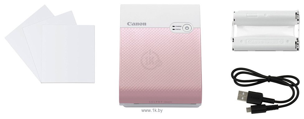 Фотографии Canon Selphy Square QX10 (розовый)