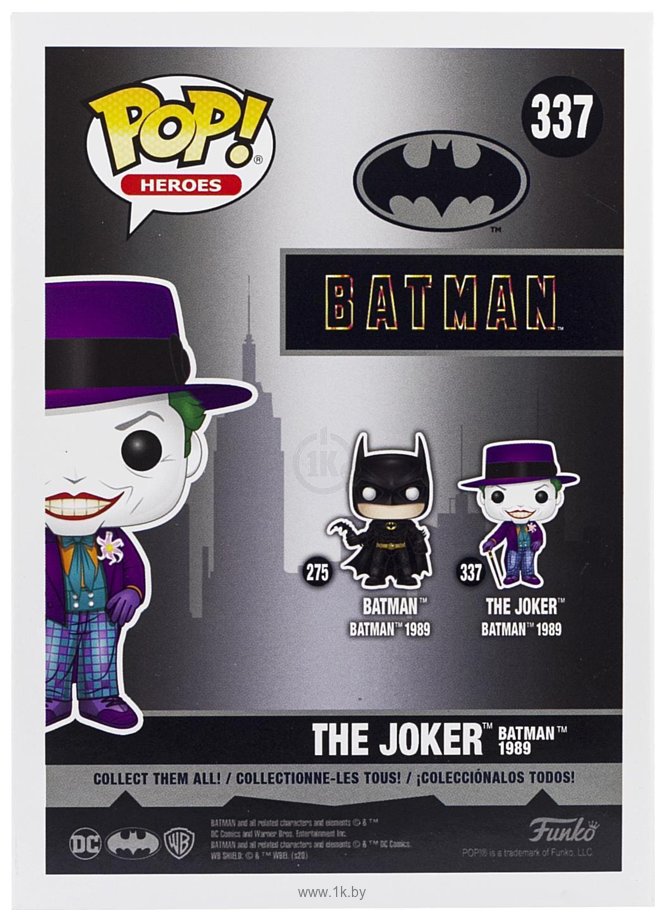 Фотографии Funko Heroes DC Batman 1989 Joker w/Hat w/Chase 47709